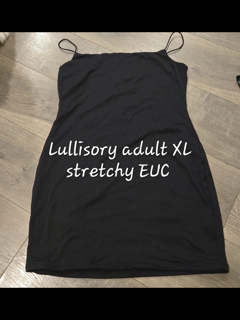 Black Strappy Bodycon Dress